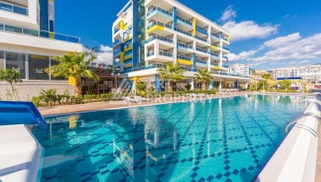 Просторная квартира 1+1 в 300 метрах от моря в районе Кестель, 65 кв.м. - Ракурс 19