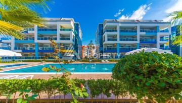 Просторная квартира 1+1 в 300 метрах от моря в районе Кестель, 65 кв.м. - Ракурс 28