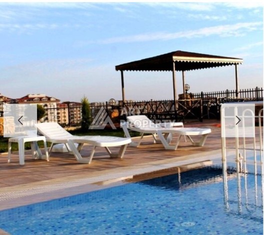 Двухуровневый пентхаус 2+1 в 300 м от моря, Кестель, Алания - Ракурс 2