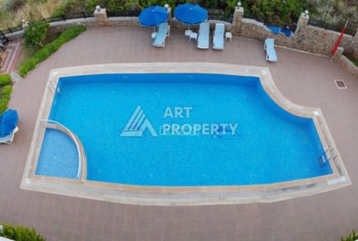 Двухуровневый пентхаус 2+1 в 300 м от моря, Кестель, Алания - Ракурс 3