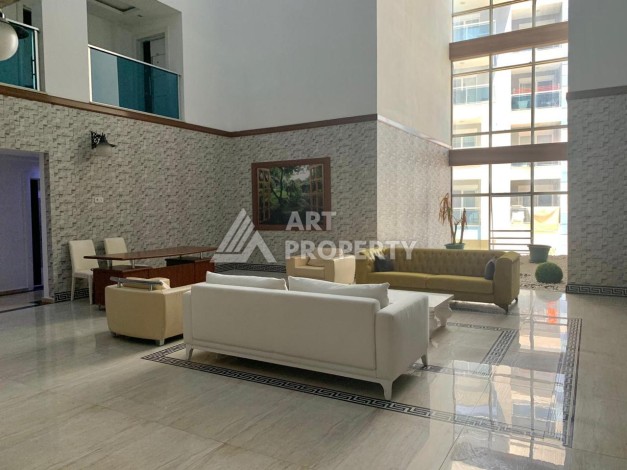 Двухуровневый пентхаус 2+1 в 300 м от моря, Кестель, Алания - Ракурс 9