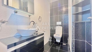 Двухуровневый пентхаус 2+1 в 300 м от моря, Кестель, Алания - Ракурс 14