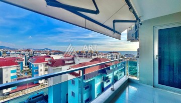 Двухуровневый пентхаус 2+1 в 300 м от моря, Кестель, Алания - Ракурс 16