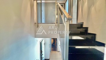 Двухуровневый пентхаус 2+1 в 300 м от моря, Кестель, Алания - Ракурс 18