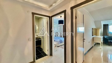 Двухуровневый пентхаус 2+1 в 300 м от моря, Кестель, Алания - Ракурс 20