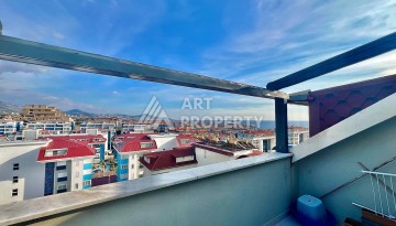 Двухуровневый пентхаус 2+1 в 300 м от моря, Кестель, Алания - Ракурс 23