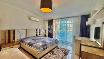 Двухуровневый пентхаус 2+1 в 300 м от моря, Кестель, Алания - Ракурс 24