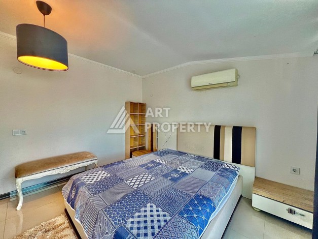 Двухуровневый пентхаус 2+1 в 300 м от моря, Кестель, Алания - Ракурс 24