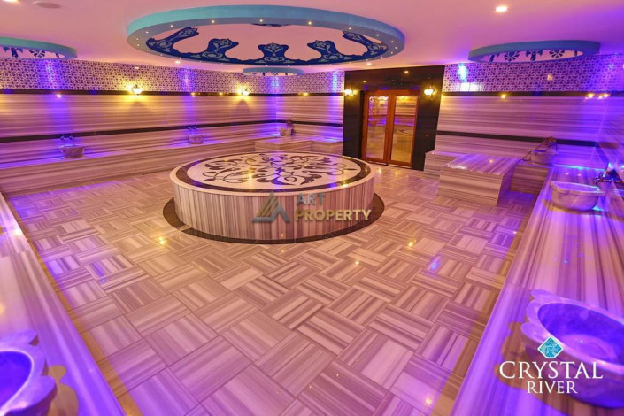 Двухкомнатная квартира в современном комплексе, район Джикджили Алания, 70 м2 - Ракурс 12