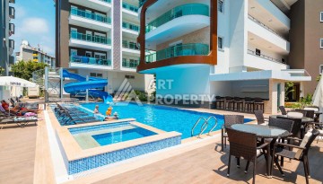 Меблированная квартира 1+1 в премиальном комплексе в 250 метрах от пляжа Клеопатра - Ракурс 3