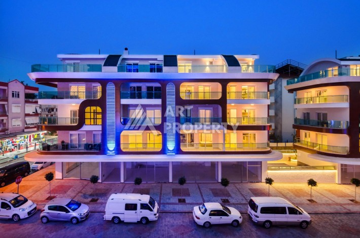 Меблированная квартира 1+1 в премиальном комплексе в 250 метрах от пляжа Клеопатра - Ракурс 3