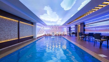 Меблированная квартира 1+1 в премиальном комплексе в 250 метрах от пляжа Клеопатра - Ракурс 8