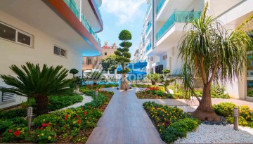 Меблированная квартира 1+1 в премиальном комплексе в 250 метрах от пляжа Клеопатра - Ракурс 10