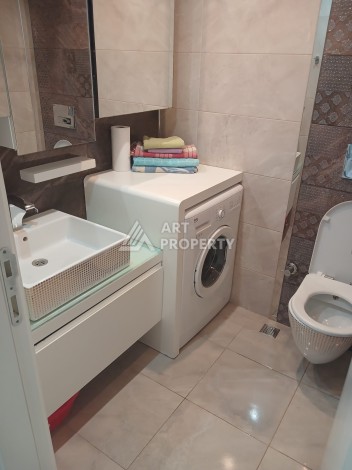 Меблированная квартира 1+1 в премиальном комплексе в 250 метрах от пляжа Клеопатра - Ракурс 10