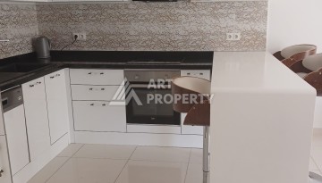 Меблированная квартира 1+1 в премиальном комплексе в 250 метрах от пляжа Клеопатра - Ракурс 12