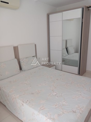 Меблированная квартира 1+1 в премиальном комплексе в 250 метрах от пляжа Клеопатра - Ракурс 12