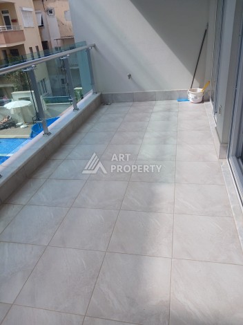 Меблированная квартира 1+1 в премиальном комплексе в 250 метрах от пляжа Клеопатра - Ракурс 16