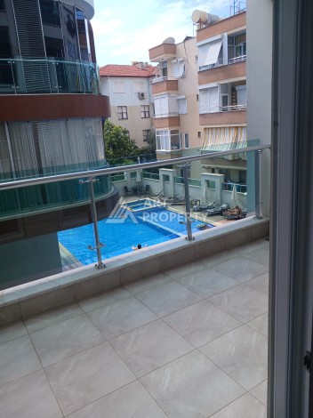 Меблированная квартира 1+1 в премиальном комплексе в 250 метрах от пляжа Клеопатра - Ракурс 18