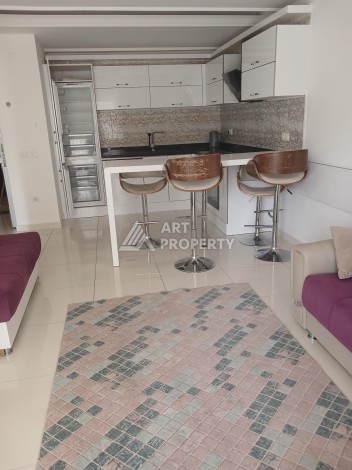 Меблированная квартира 1+1 в премиальном комплексе в 250 метрах от пляжа Клеопатра - Ракурс 19