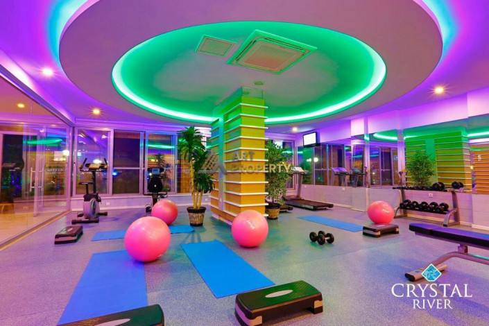 Двухкомнатная квартира в современном комплексе, район Джикджили Алания, 70 м2 - Ракурс 14