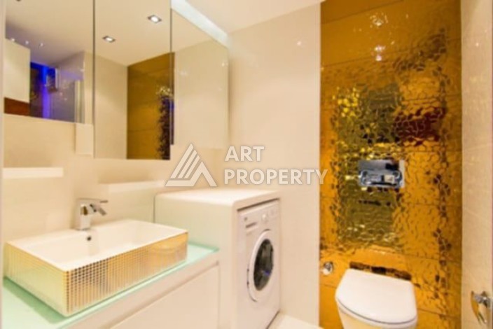 Меблированная квартира 1+1 в премиальном комплексе у пляжа Клеопатра — подходит под ВНЖ и имеет лицензию на краткосрочную аренду - Ракурс 10