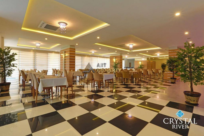 Двухкомнатная квартира в современном комплексе, район Джикджили Алания, 70 м2 - Ракурс 19