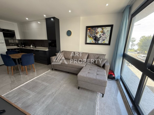 Квартира 1+1 на первой береговой линии у пляжа Клеопатры, 55 кв.м. - Ракурс 0