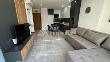 Квартира 1+1 на первой береговой линии у пляжа Клеопатры, 55 кв.м. - Ракурс 2