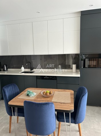 Квартира 1+1 на первой береговой линии у пляжа Клеопатры, 55 кв.м. - Ракурс 4