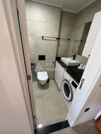 Квартира 1+1 на первой береговой линии у пляжа Клеопатры, 55 кв.м. - Ракурс 9