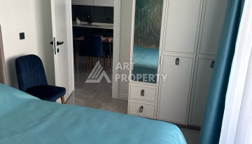 Квартира 1+1 на первой береговой линии у пляжа Клеопатры, 55 кв.м. - Ракурс 13