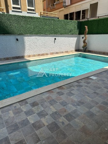 Квартира 1+1 на первой береговой линии у пляжа Клеопатры, 55 кв.м. - Ракурс 18