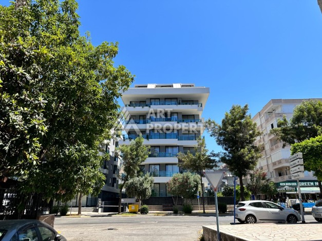 Элитная квартира 1+1 у пляжа Клеопатры в центре Алании, 60 кв.м. - Ракурс 0