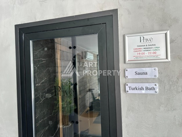 Элитная квартира 1+1 у пляжа Клеопатры в центре Алании, 60 кв.м. - Ракурс 9