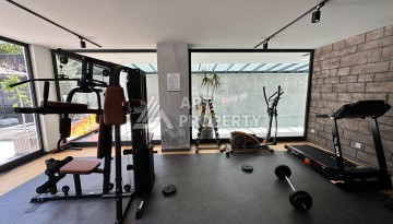 Элитная квартира 1+1 у пляжа Клеопатры в центре Алании, 60 кв.м. - Ракурс 12