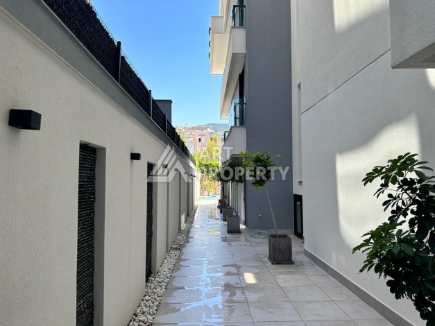 Элитная квартира 1+1 у пляжа Клеопатры в центре Алании, 60 кв.м. - Ракурс 12