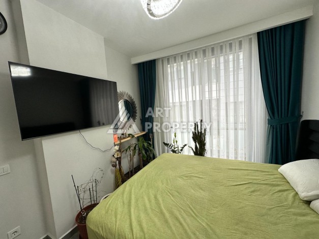 Элитная квартира 1+1 у пляжа Клеопатры в центре Алании, 60 кв.м. - Ракурс 20