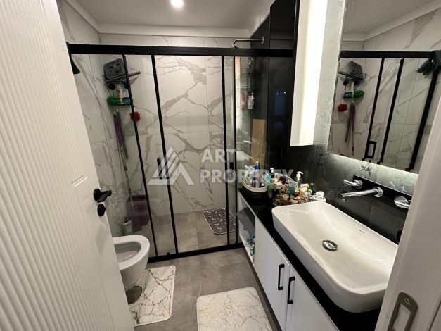 Элитная квартира 1+1 у пляжа Клеопатры в центре Алании, 60 кв.м. - Ракурс 21