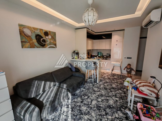 Квартира 1+1 с мебелью. Всего в 250 м от пляжа Клеопатры. - Ракурс 16