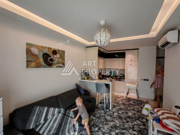 Квартира 1+1 с мебелью. Всего в 250 м от пляжа Клеопатры. - Ракурс 35