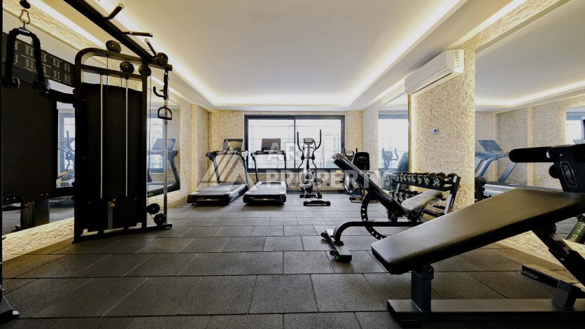 Стильная квартира 2+1 в центре Алании, 300 м до пляжа Клеопатры - Ракурс 6