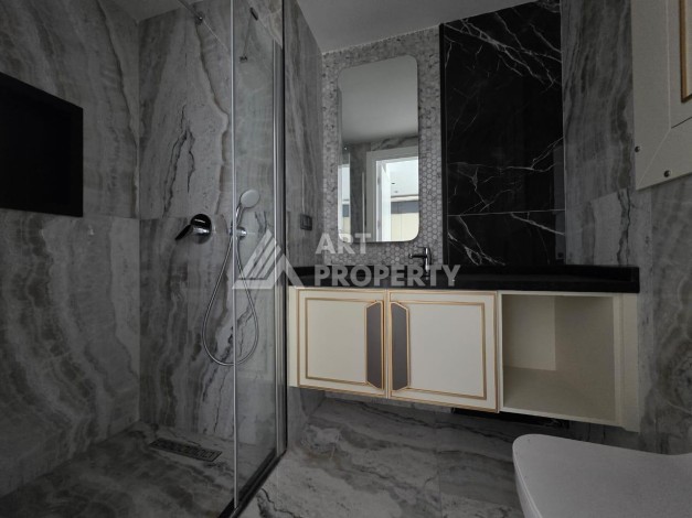 Стильная квартира 2+1 в центре Алании, 300 м до пляжа Клеопатры - Ракурс 19