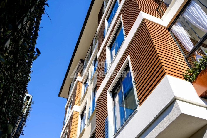 Квартира 1+1 для привилегированной жизни в центре Алании, 250 м от моря - Ракурс 1