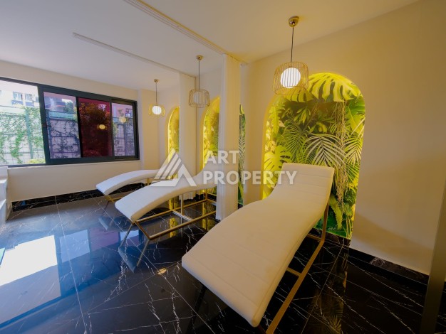 Квартира 1+1 для привилегированной жизни в центре Алании, 250 м от моря - Ракурс 10