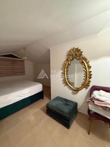 Двухуровневый дуплекс 160 м² в центре Алании рядом с пляжем Клеопатры — всего 120 метров до моря - Ракурс 7