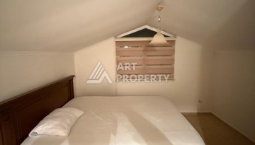 Двухуровневый дуплекс 160 м² в центре Алании рядом с пляжем Клеопатры — всего 120 метров до моря - Ракурс 10