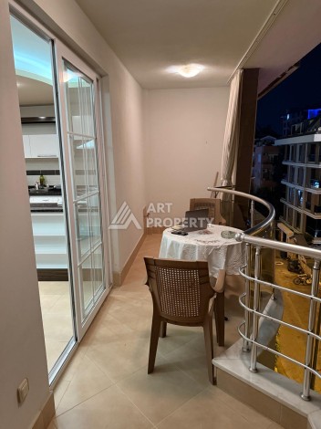 Двухуровневый дуплекс 160 м² в центре Алании рядом с пляжем Клеопатры — всего 120 метров до моря - Ракурс 16