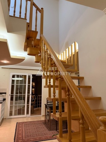 Двухуровневый дуплекс 160 м² в центре Алании рядом с пляжем Клеопатры — всего 120 метров до моря - Ракурс 22