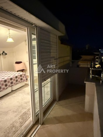 Двухуровневый дуплекс 160 м² в центре Алании рядом с пляжем Клеопатры — всего 120 метров до моря - Ракурс 31