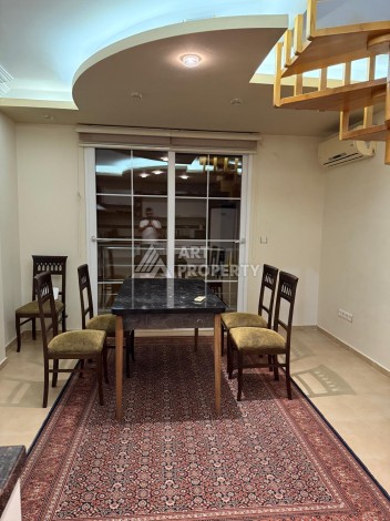 Двухуровневый дуплекс 160 м² в центре Алании рядом с пляжем Клеопатры — всего 120 метров до моря - Ракурс 40